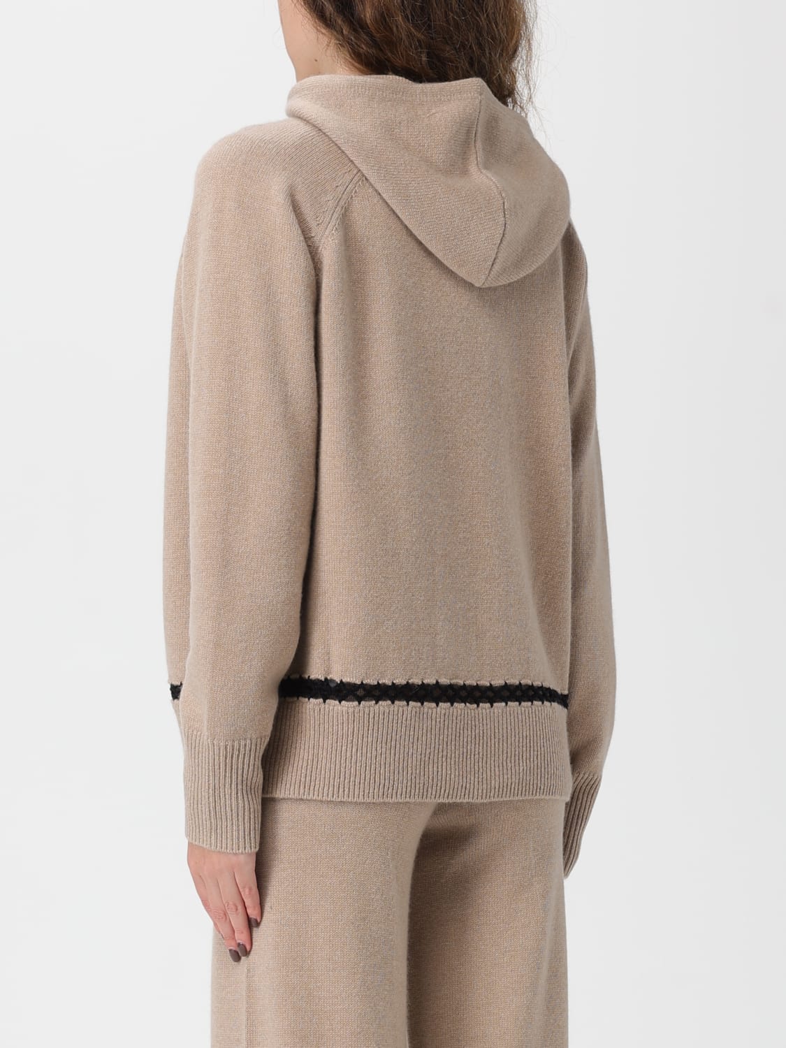 ERMANNO FIRENZE SWEATSHIRT: Cardigan woman Ermanno Firenze, Grey - Img 2