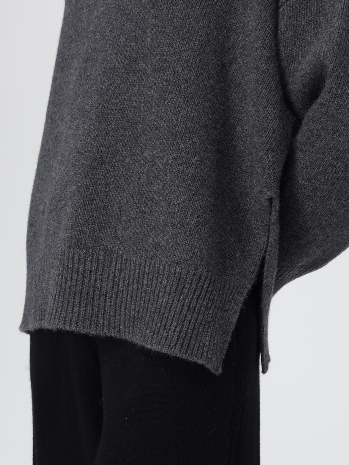 ERMANNO FIRENZE SWEATER: Sweater woman Ermanno Firenze, Charcoal - Img 3