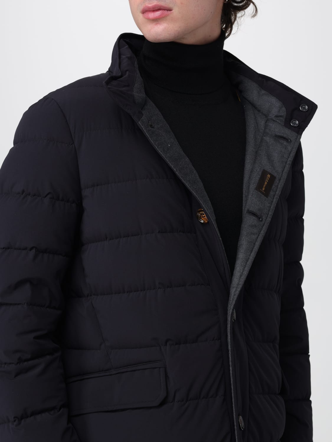 MOORER JACKET: Jacket men Moorer, Blue - Img 4