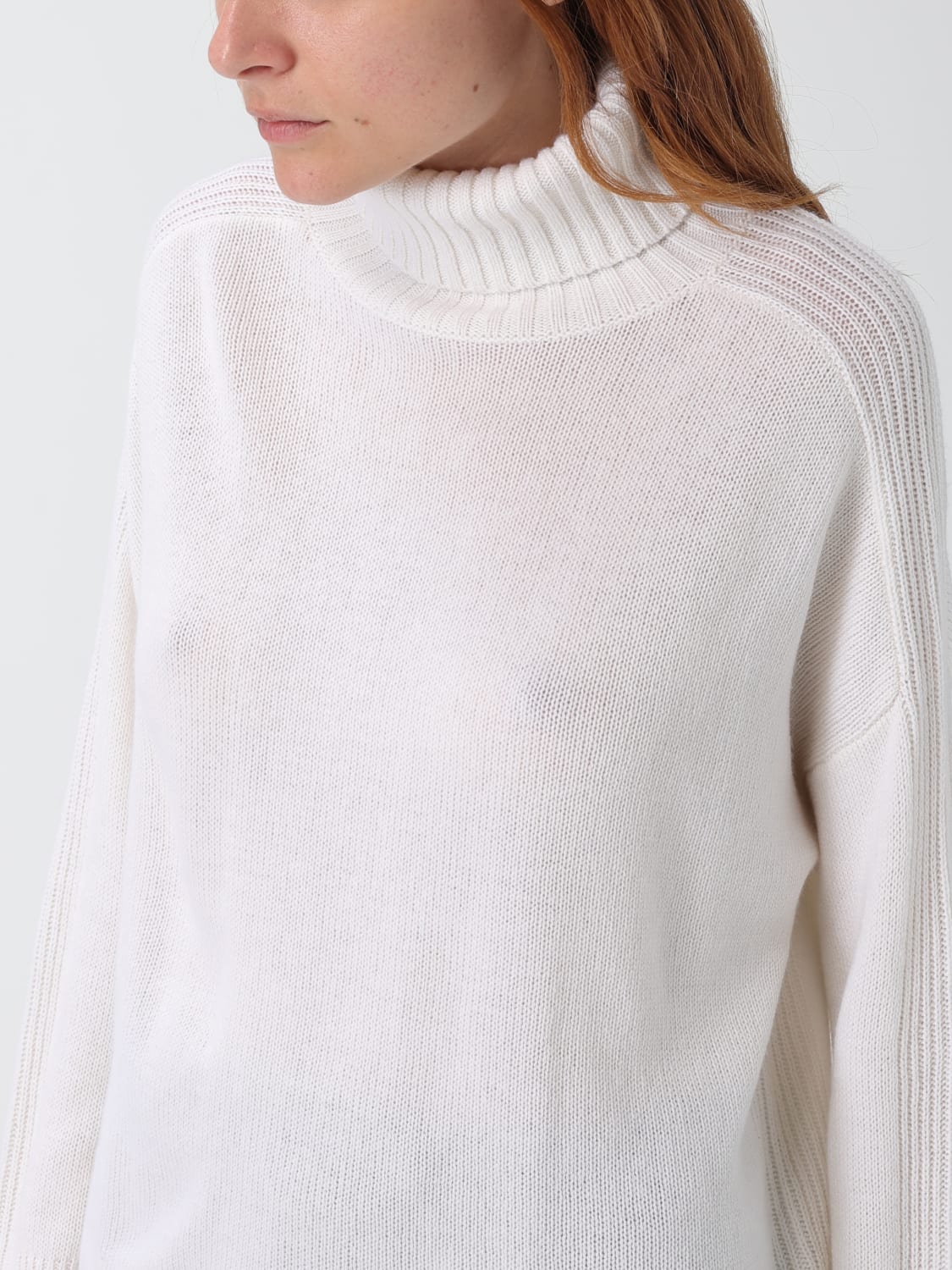 ALLUDE JERSEY: Jersey mujer Allude, Blanco - Img 3