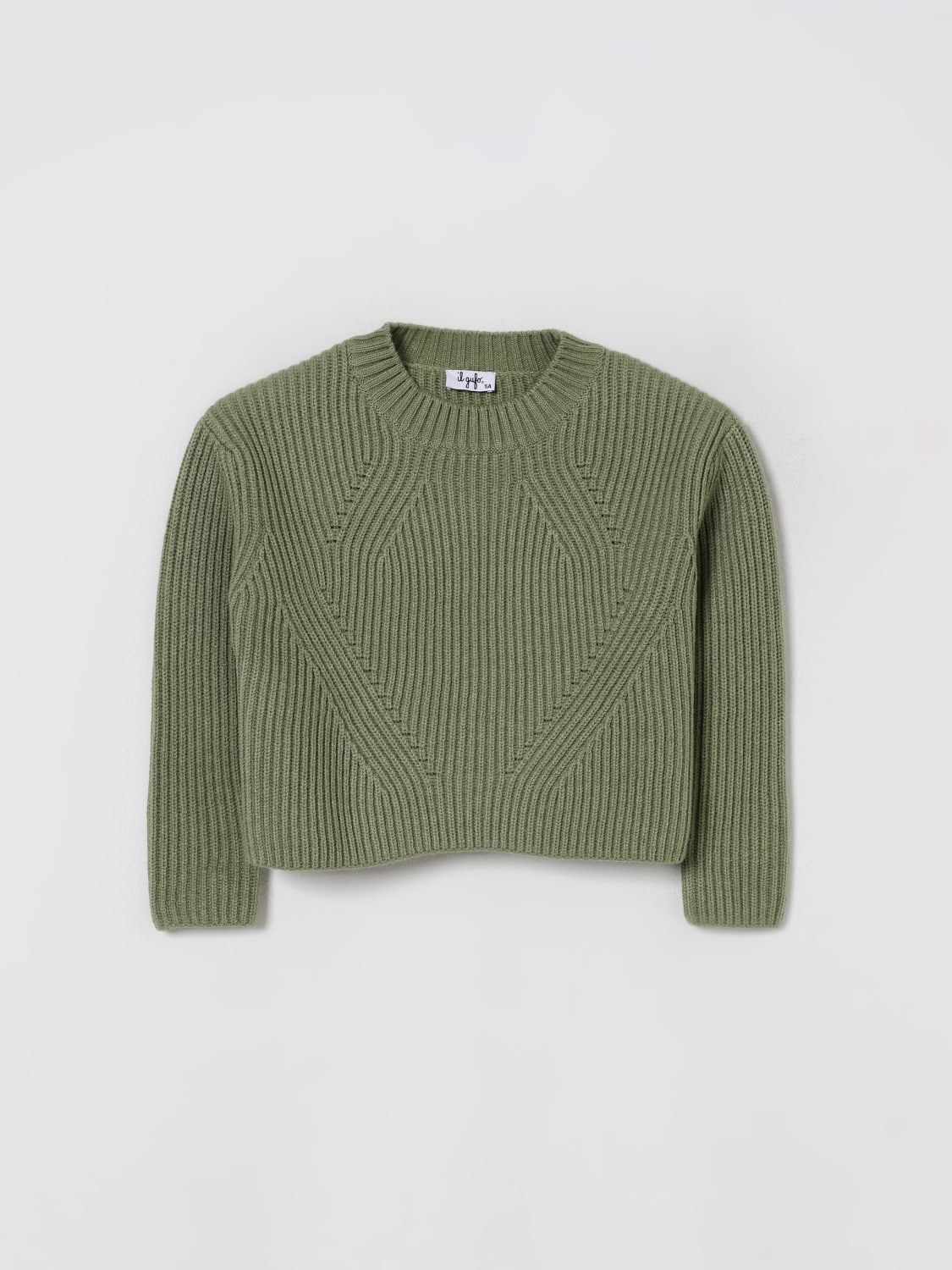 IL GUFO PULL: Pull enfant Il Gufo, Vert - Img 1