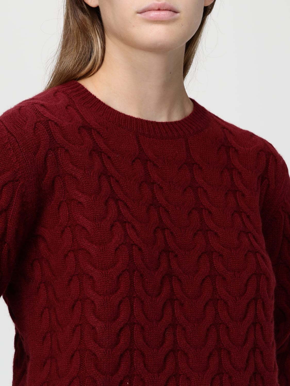 MAX MARA JERSEY: Sudadera mujer Max Mara, Rojo - Img 5