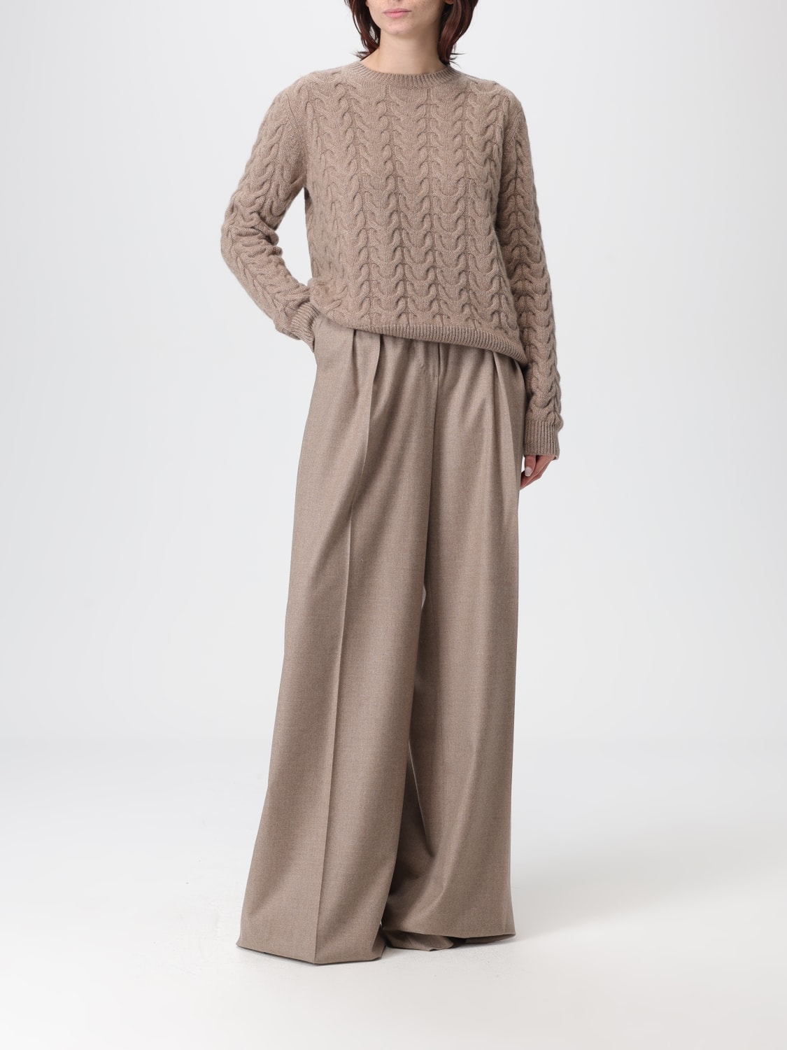 MAX MARA JERSEY: Sudadera mujer Max Mara, Beige - Img 2