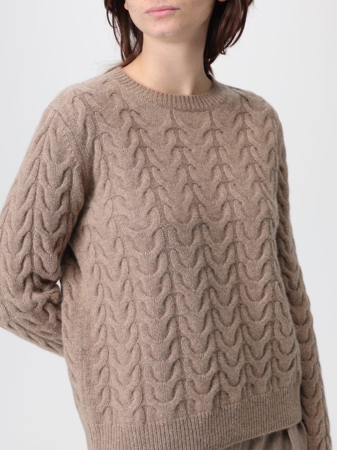 MAX MARA JERSEY: Sudadera mujer Max Mara, Beige - Img 5