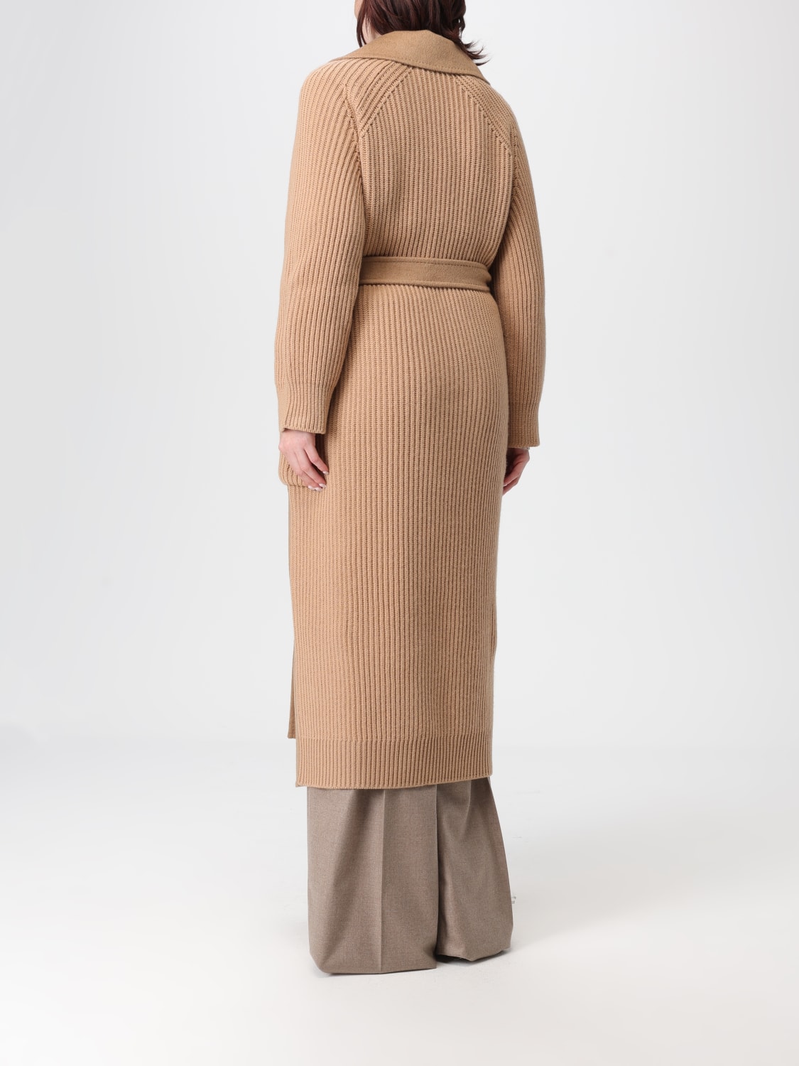 MAX MARA CAPPOTTO: Cappotto Max Mara in lana, Beige - Img 3