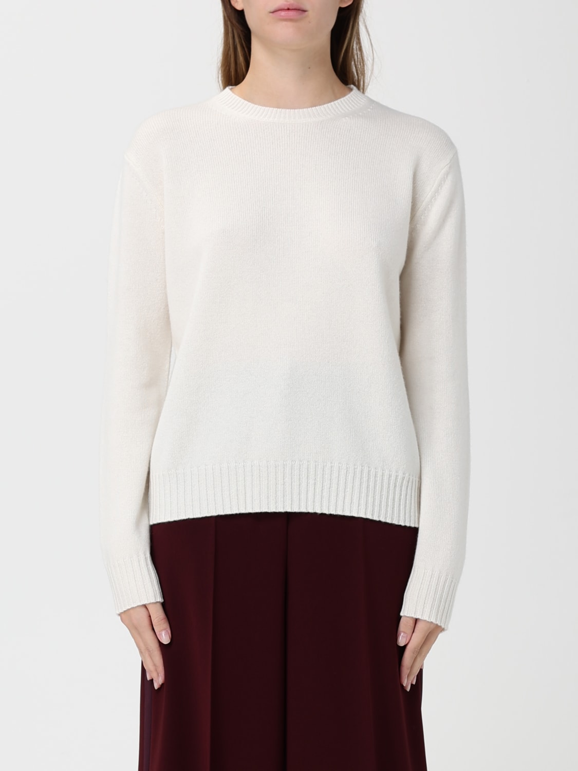 MAX MARA JERSEY: Sudadera mujer Max Mara, Blanco - Img 1