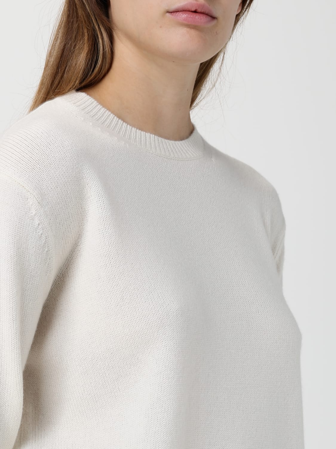 MAX MARA JERSEY: Sudadera mujer Max Mara, Blanco - Img 4