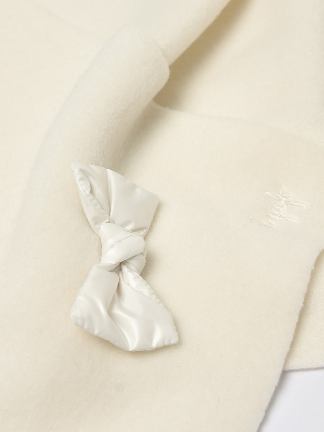 IL GUFO SCARF: Scarf kids Il Gufo, Natural - Img 3