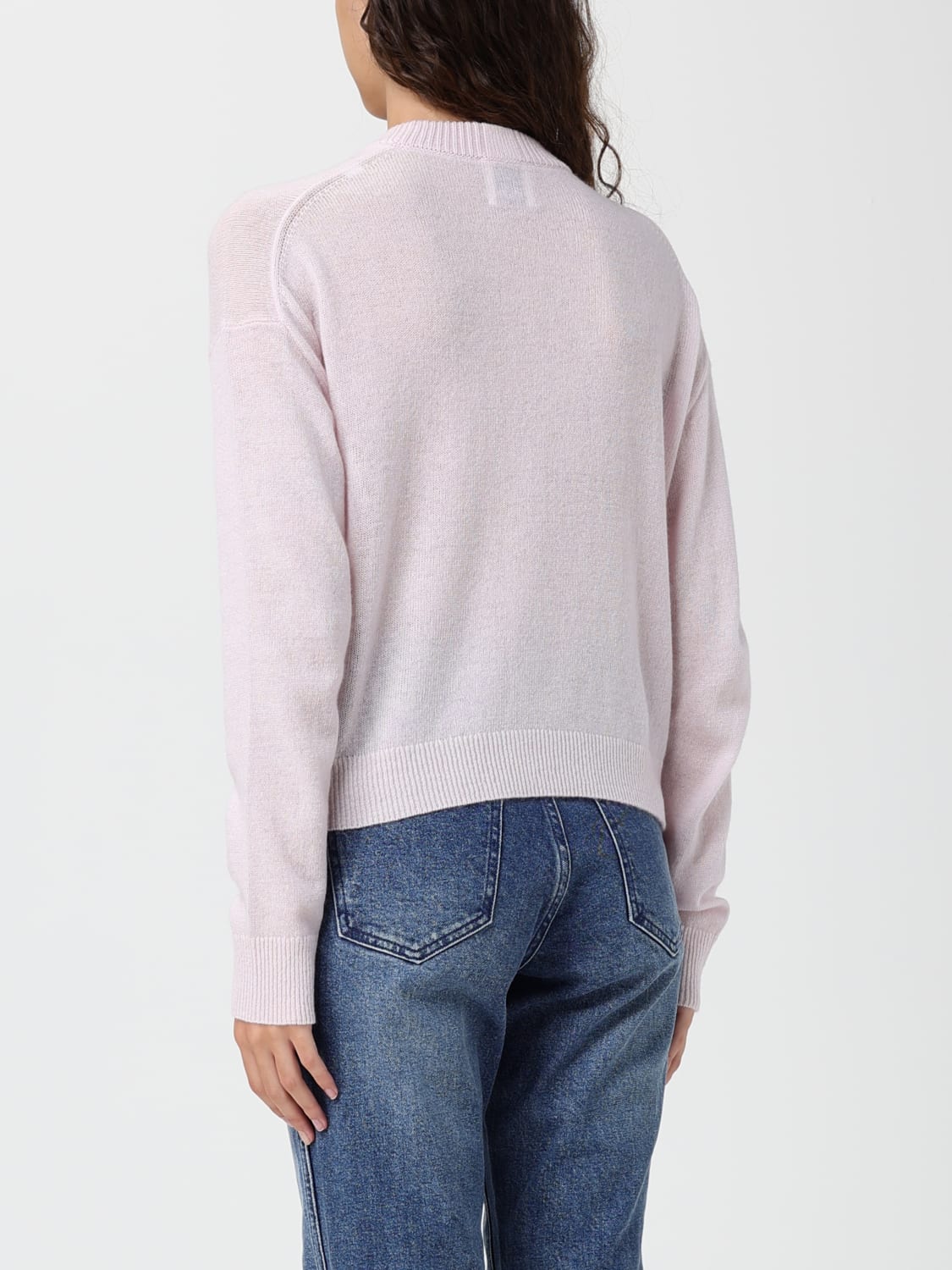 ALLUDE SWEATER: Sweater woman Allude, Pink - Img 2