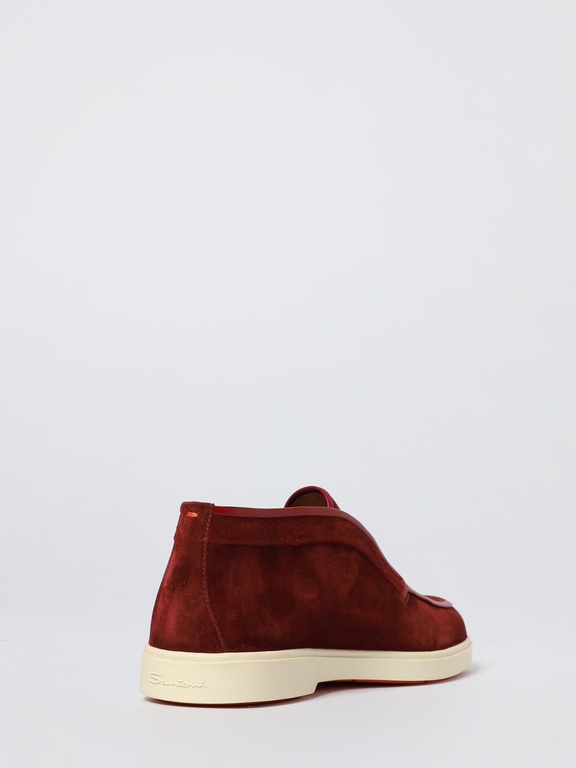 SANTONI BOTAS: Zapatillas mujer Santoni, Rojo - Img 3