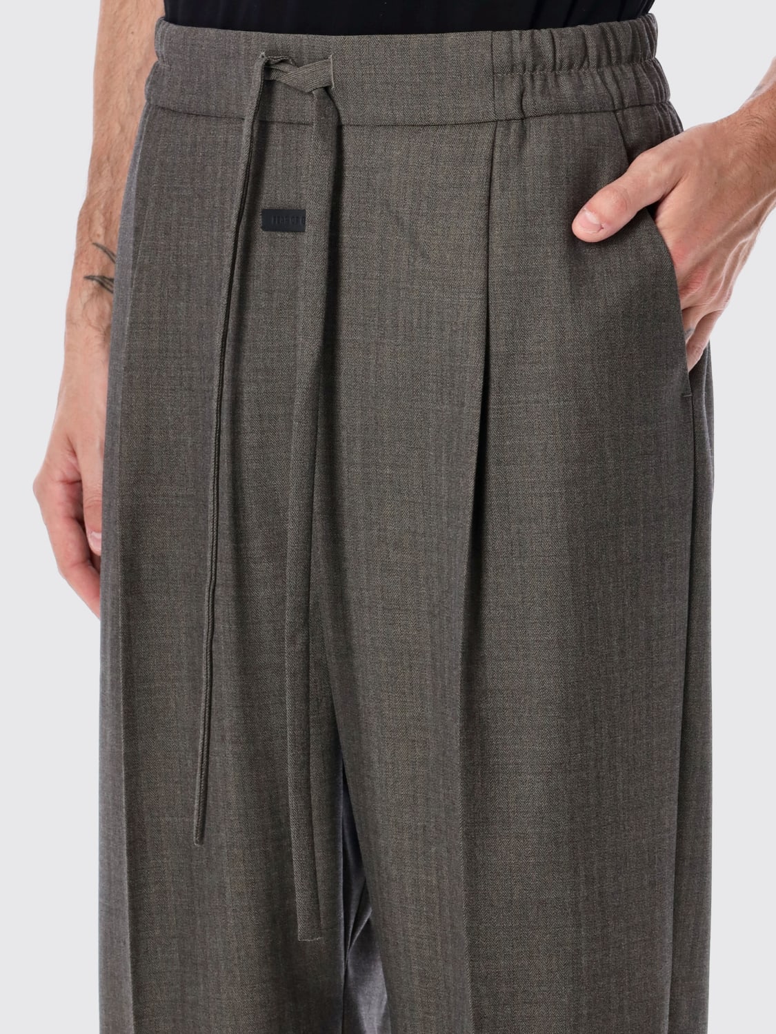 FEAR OF GOD HOSE: Hose herren Fear Of God, Grau - Img 3