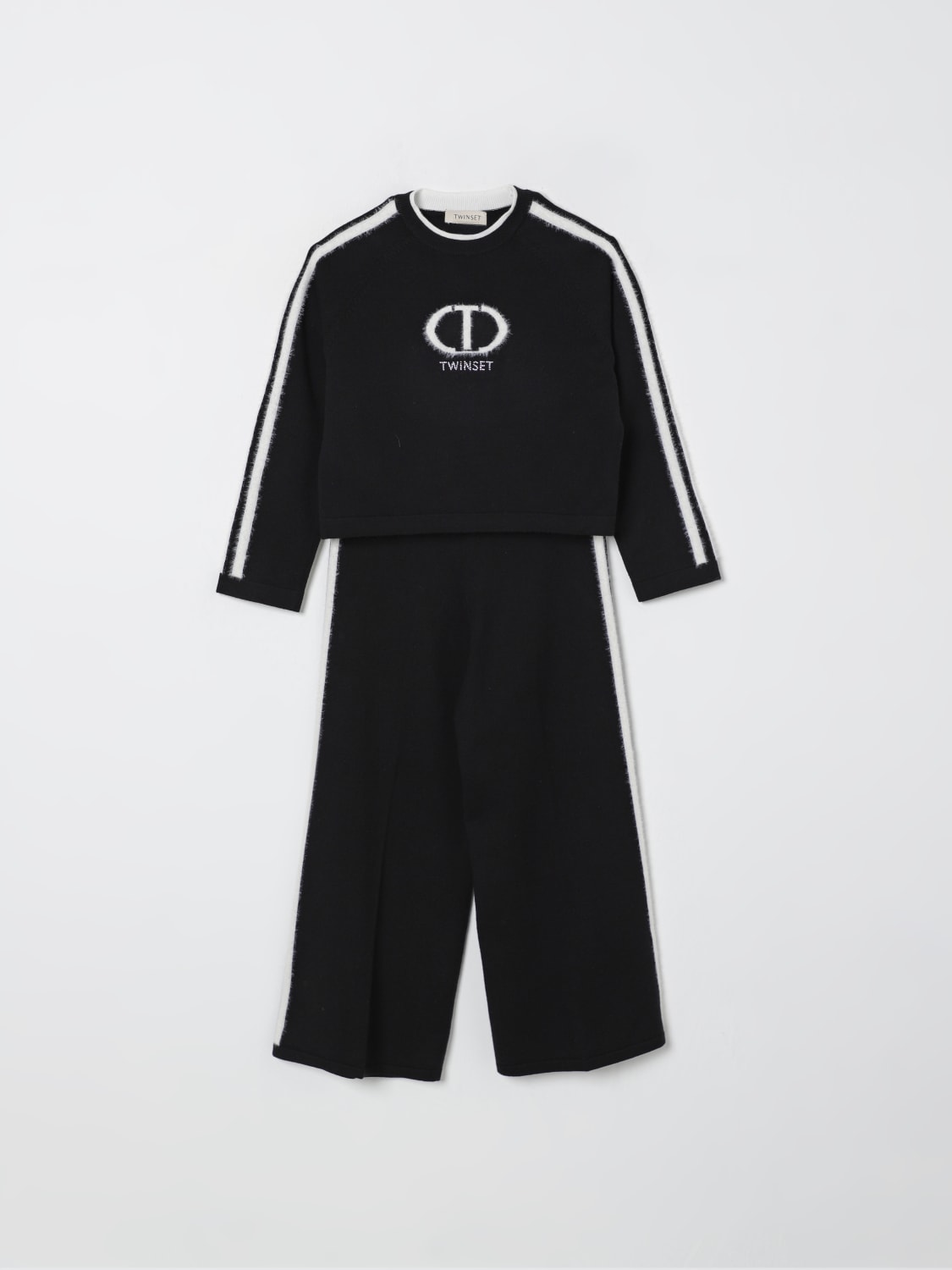 TWINSET CO-ORD: Swimsuit kids Twinset, Black - Img 1