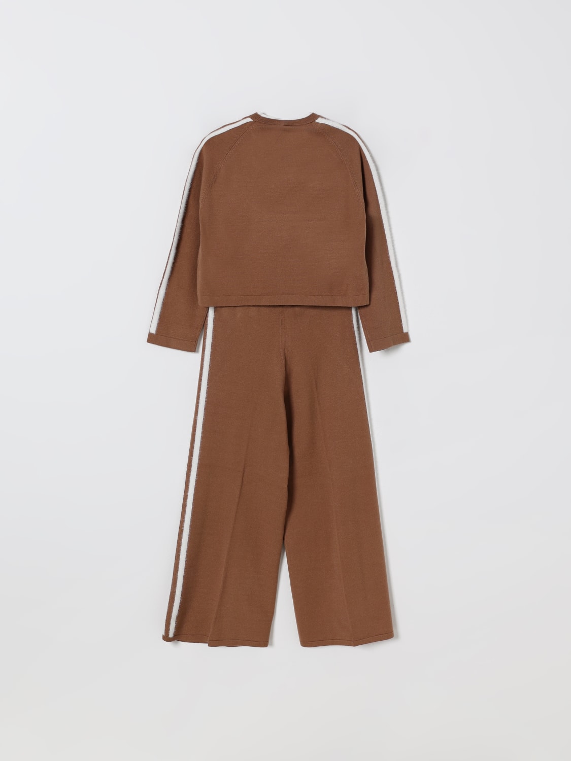 TWINSET CO-ORD: Swimsuit kids Twinset, Camel - Img 2