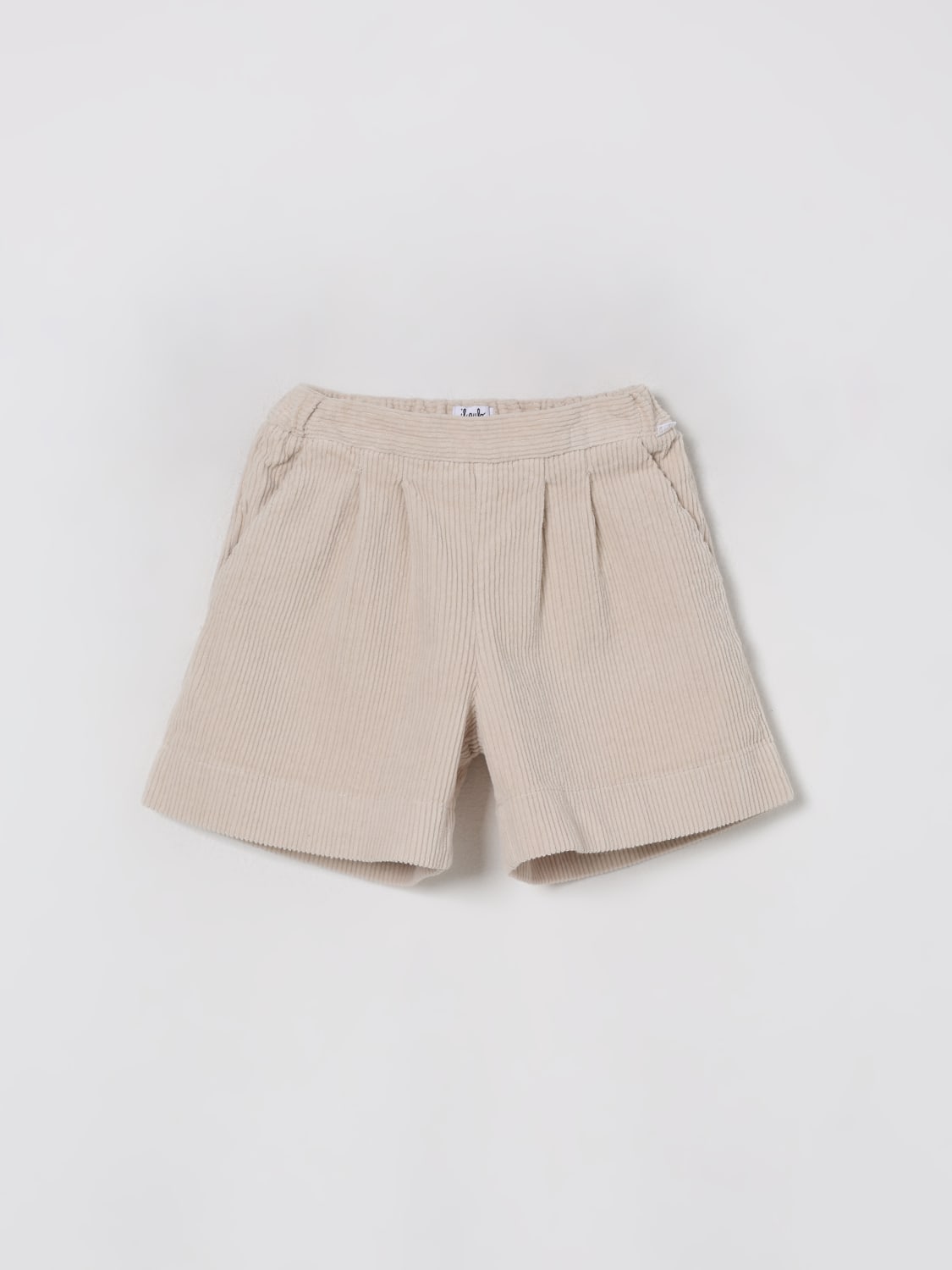IL GUFO SHORTS: Shorts kinder Il Gufo, Beige - Img 1
