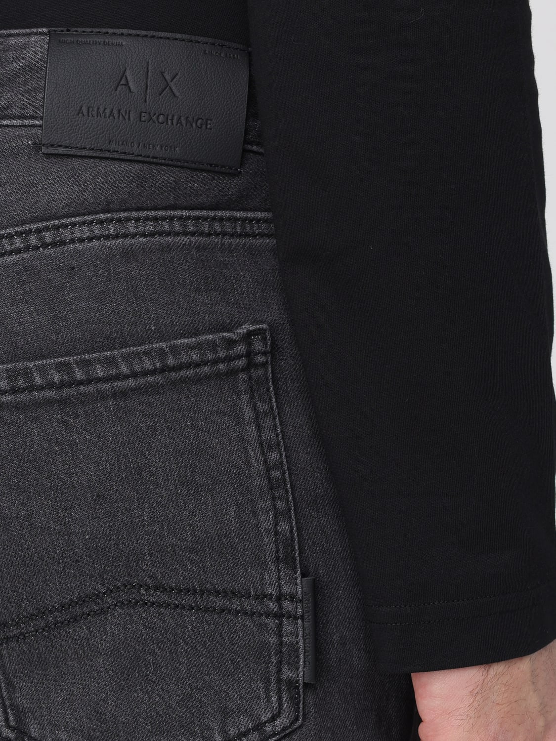 ARMANI EXCHANGE JEANS: Jeans homme Armani Exchange, Noir - Img 3