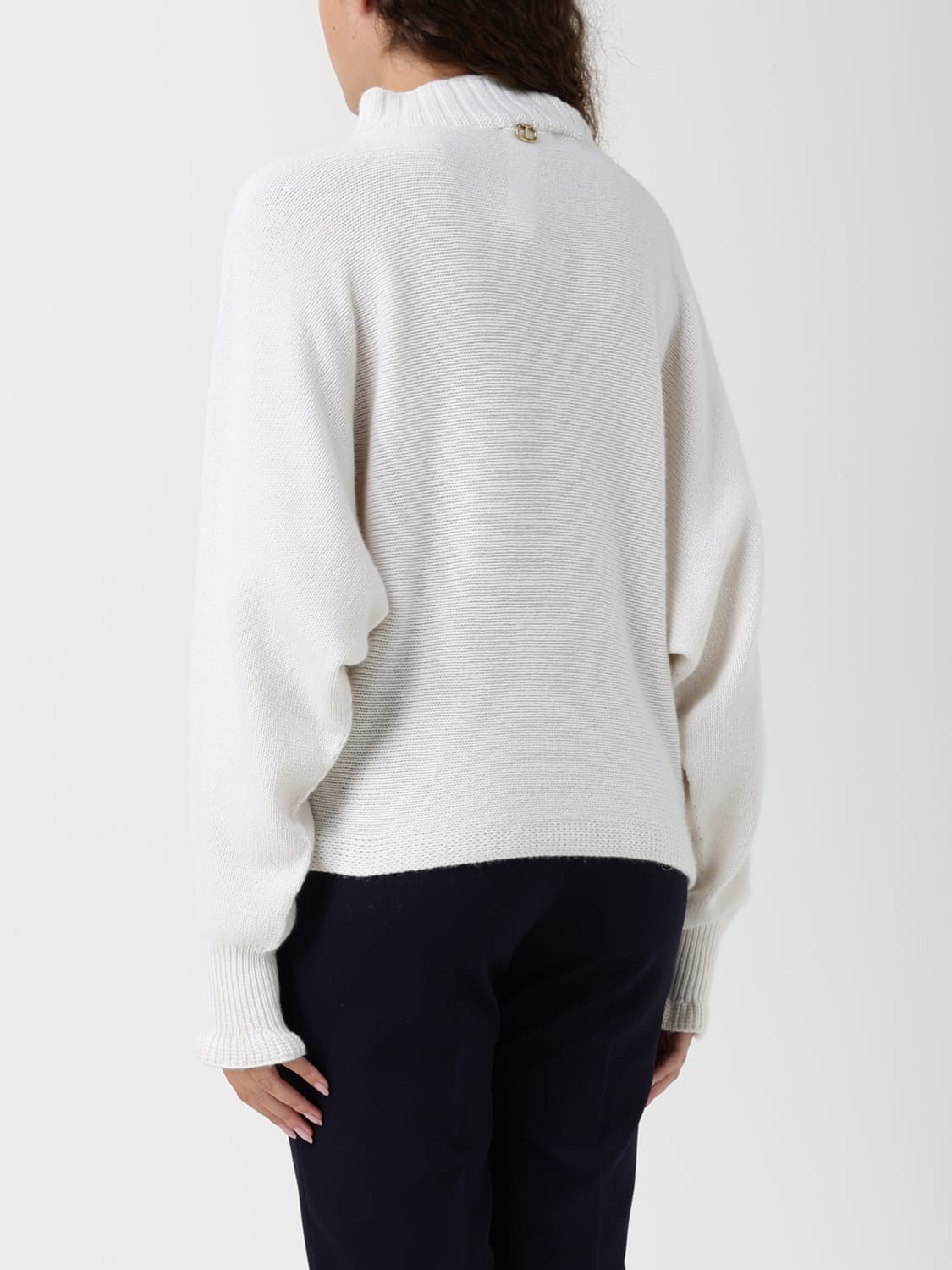 TWINSET PULL: Pull femme Twinset, Blanc - Img 2