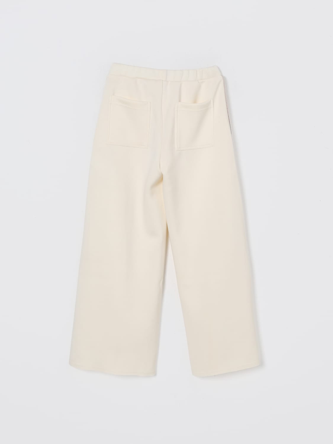 MONNALISA PANTS: Pants kids Monnalisa, White - Img 2