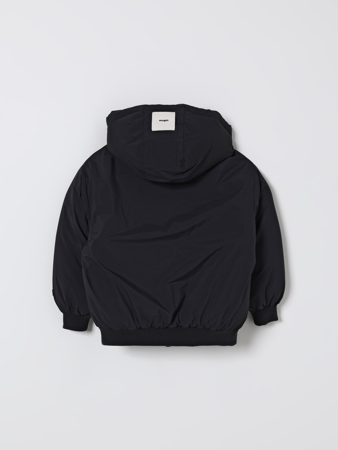 MSGM KIDS JACKET: Coat kids MSGM Kids, Black - Img 2