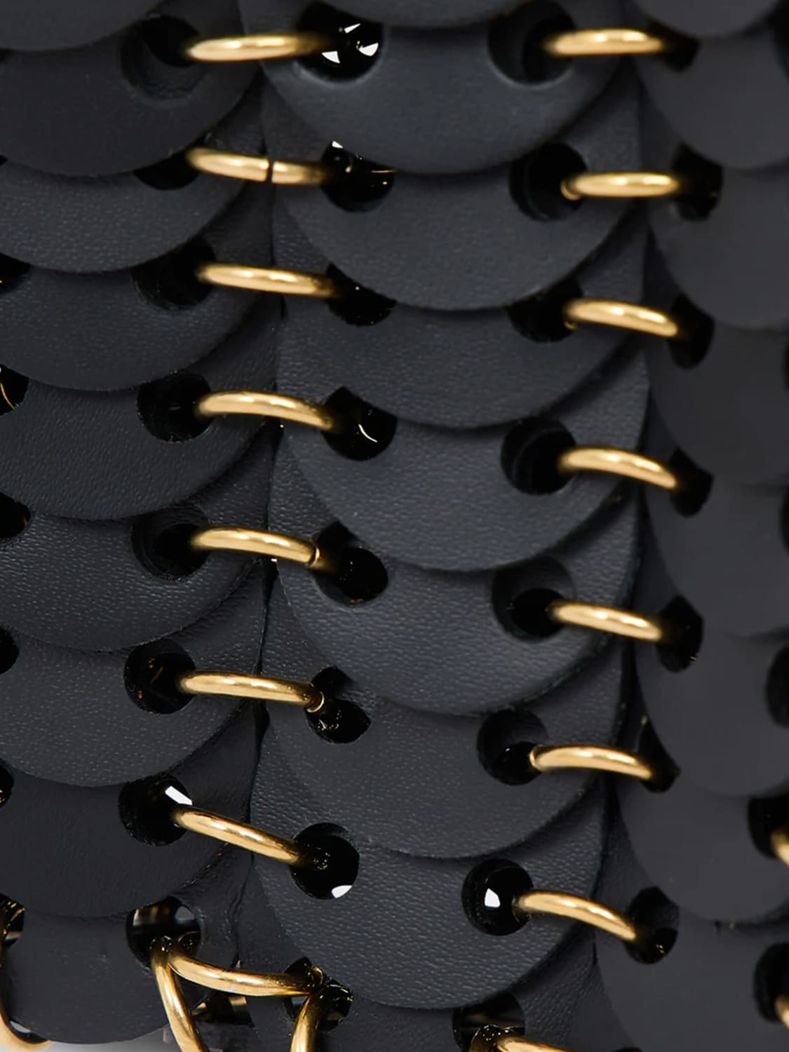 RABANNE MINI BAG: Shoulder bag woman Rabanne, Black - Img 3