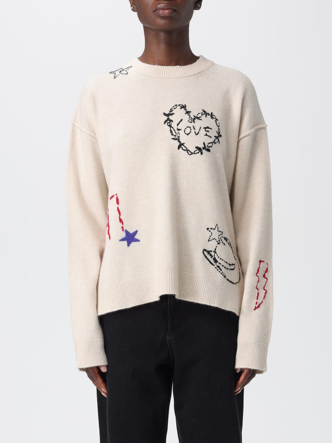 ZADIG & VOLTAIRE PULLOVER: Pullover damen Zadig & Voltaire, Beige - Img 1