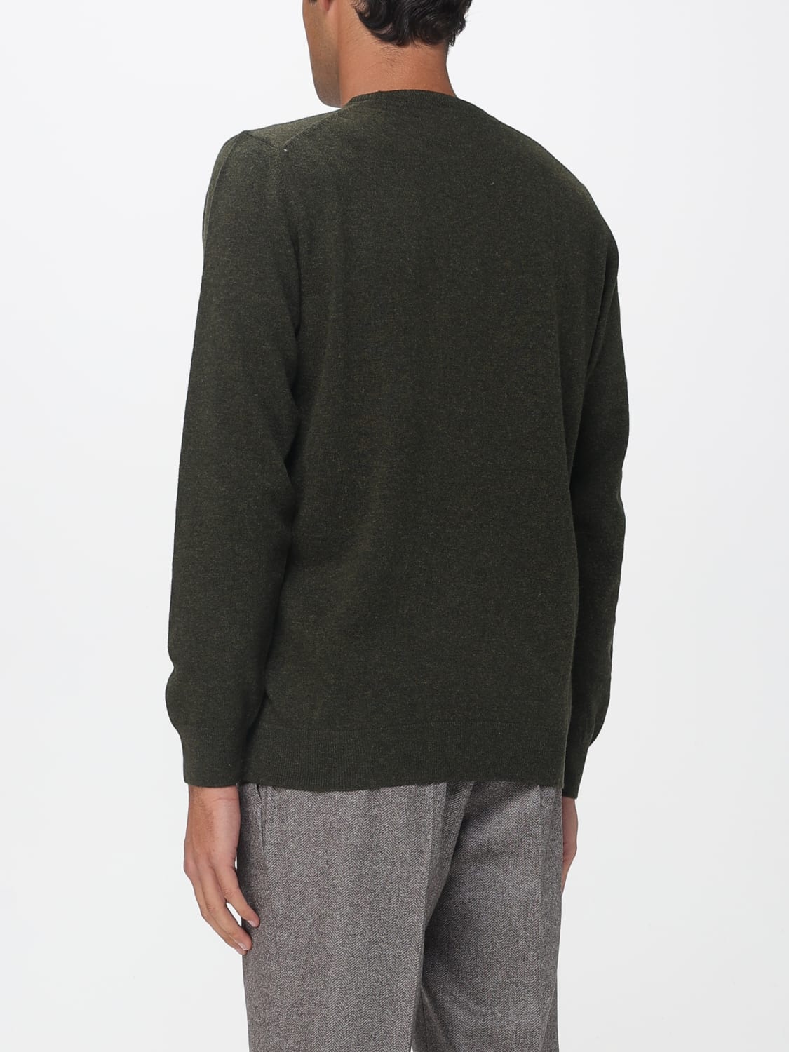 BARBOUR SWEATER: Sweater men Barbour, Green - Img 2