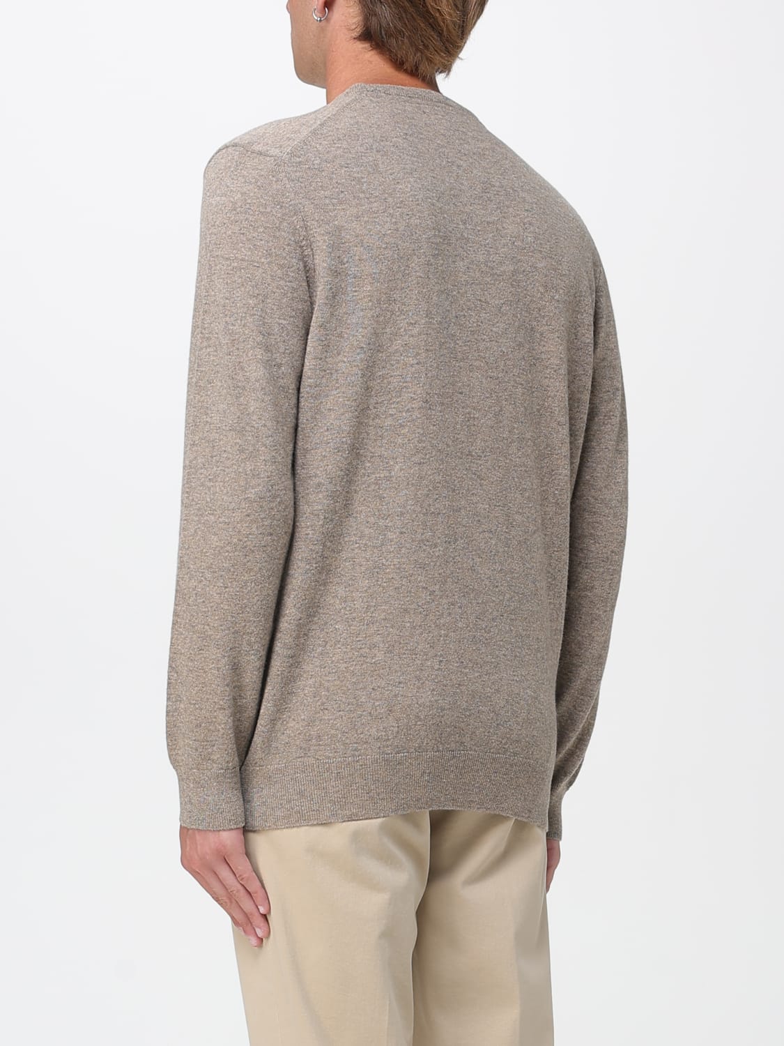 BARBOUR SWEATER: Sweater men Barbour, Beige - Img 2