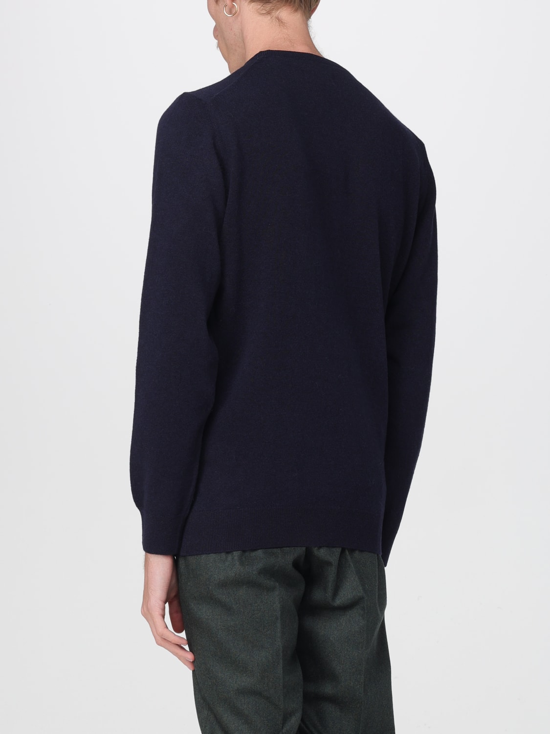 BARBOUR SWEATER: Sweater men Barbour, Navy - Img 2