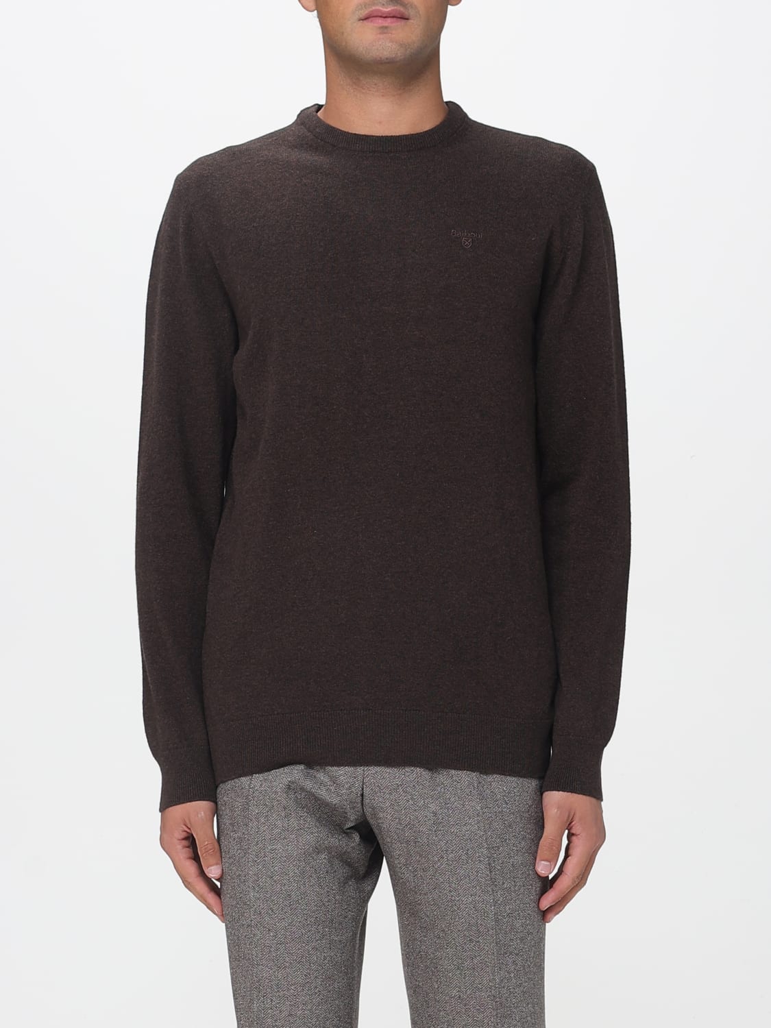 BARBOUR SWEATER: Sweater men Barbour, Dark - Img 1