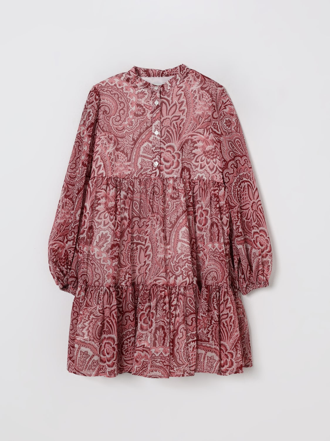 ETRO KLEID: Kleid kinder Etro, Rot - Img 1