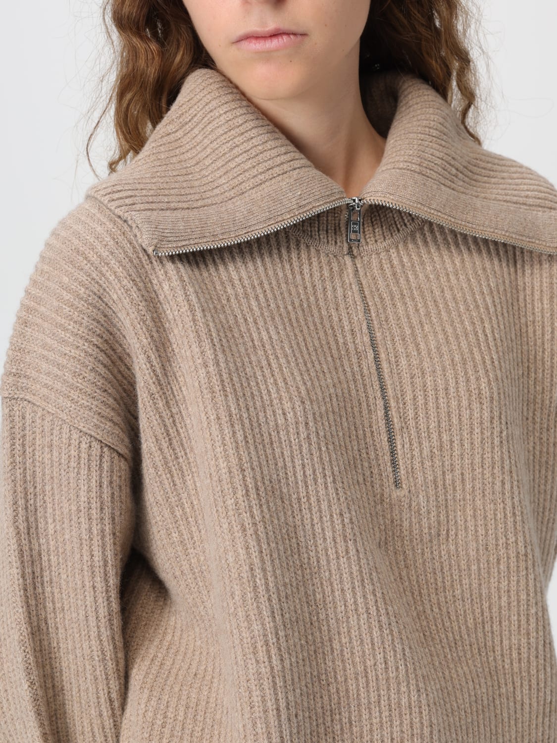 FILIPPA K MAGLIA: Pullover Filippa K in lana a coste , Beige - Img 3