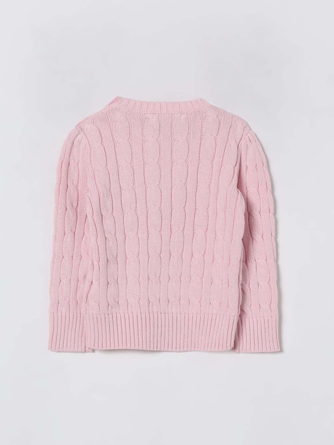 POLO RALPH LAUREN PULL: Pull enfant Polo Ralph Lauren, Rose - Img 2