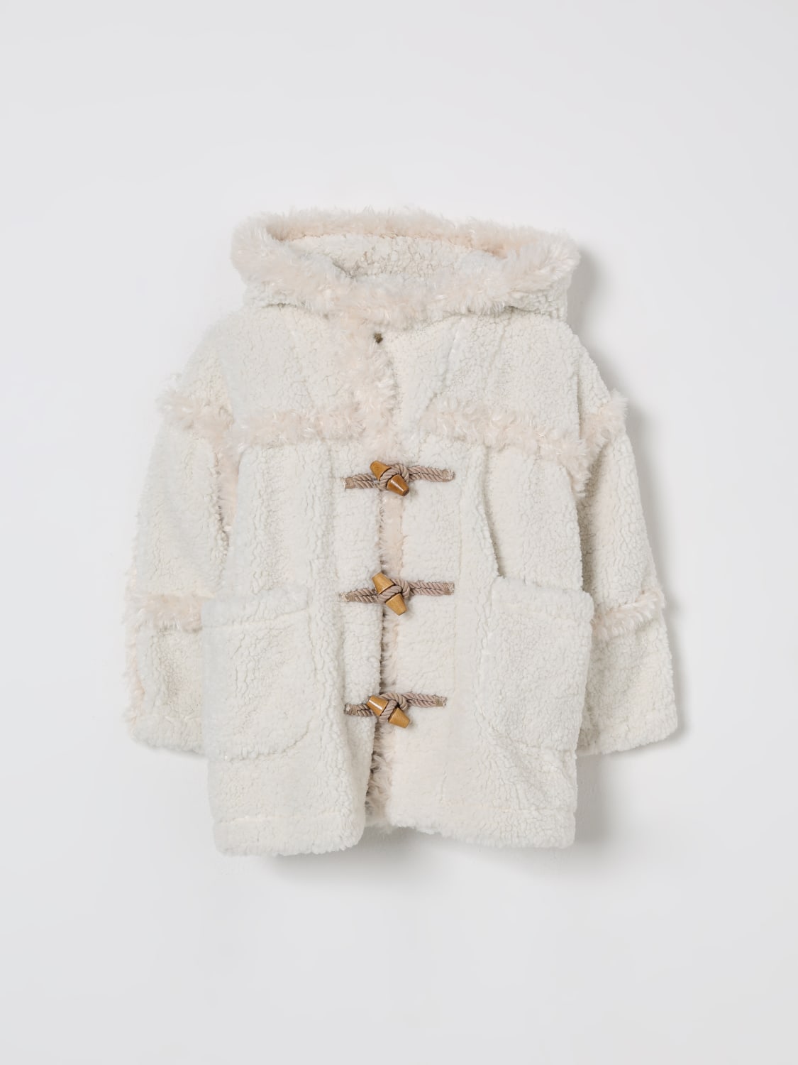DSQUARED2 MANTEL: Jacke kinder Dsquared2, Yellow Cream - Img 1