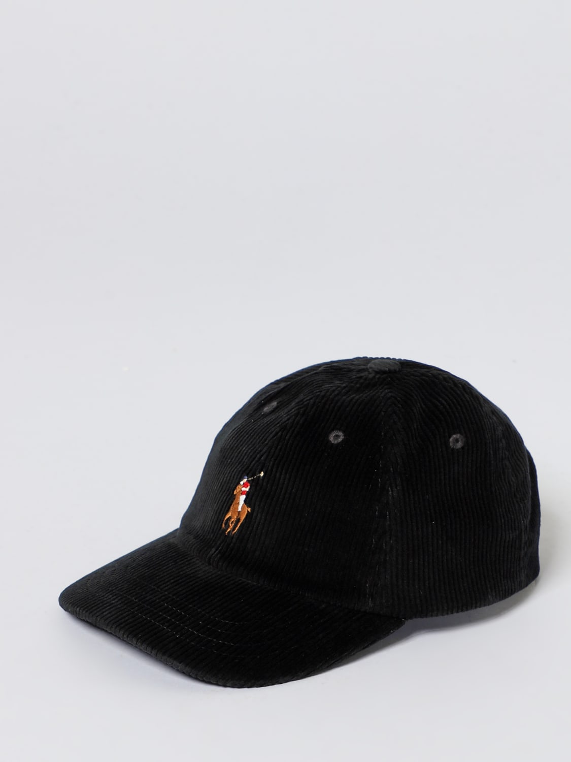POLO RALPH LAUREN HAT: Hat men Polo Ralph Lauren, Black - Img 1