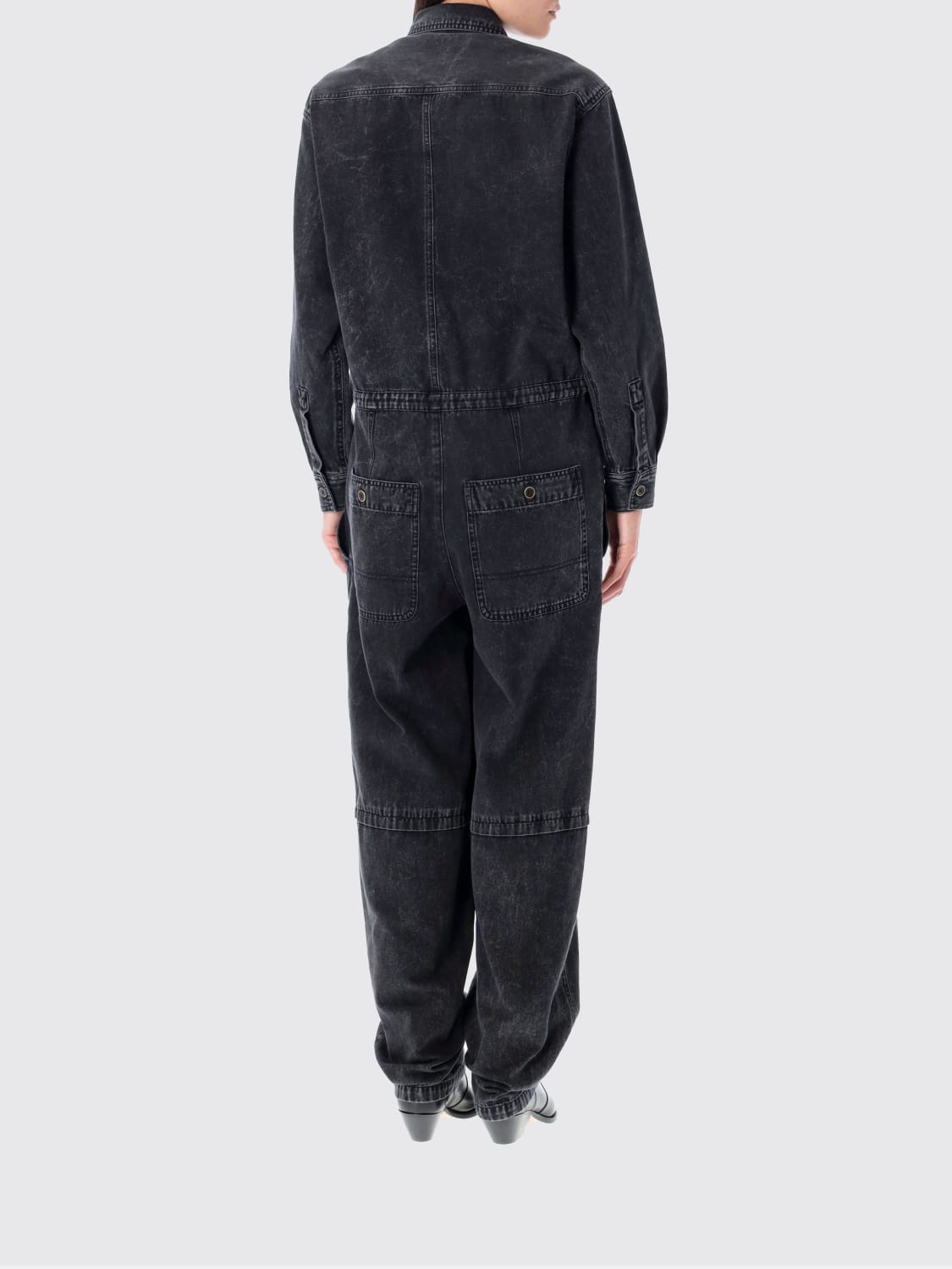 ISABEL MARANT ETOILE JUMPSUIT: Jumpsuits woman Isabel Marant Etoile, Black - Img 2