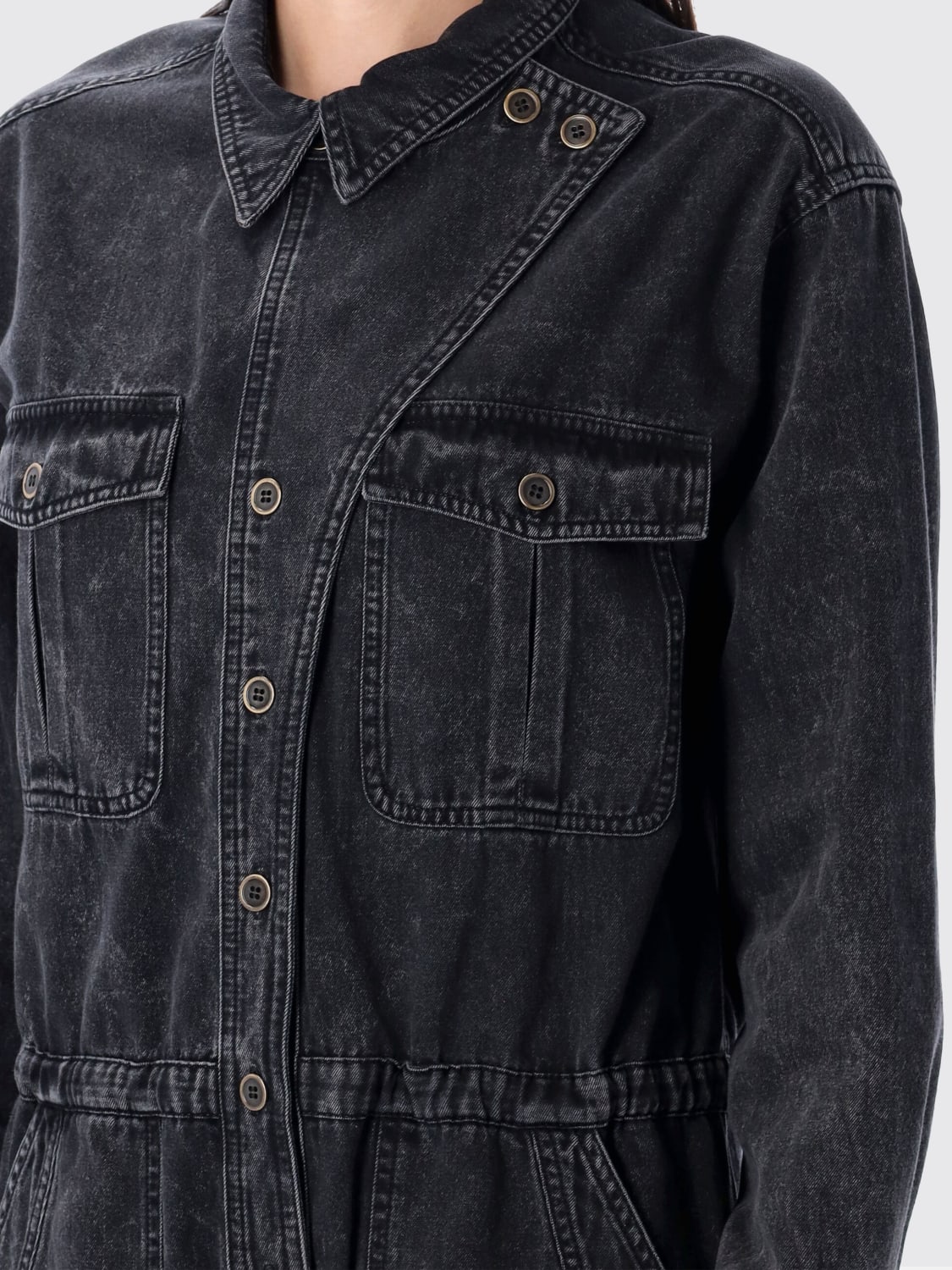 ISABEL MARANT ETOILE JUMPSUIT: Jumpsuits woman Isabel Marant Etoile, Black - Img 3