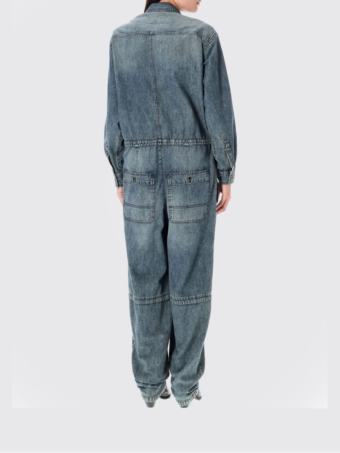 ISABEL MARANT ETOILE JUMPSUIT: Jumpsuits woman Isabel Marant Etoile, Blue - Img 2