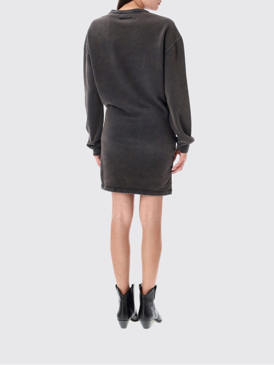 ISABEL MARANT ETOILE ABITO: Abito Isabel Marant Etoile in cotone , Nero - Img 2