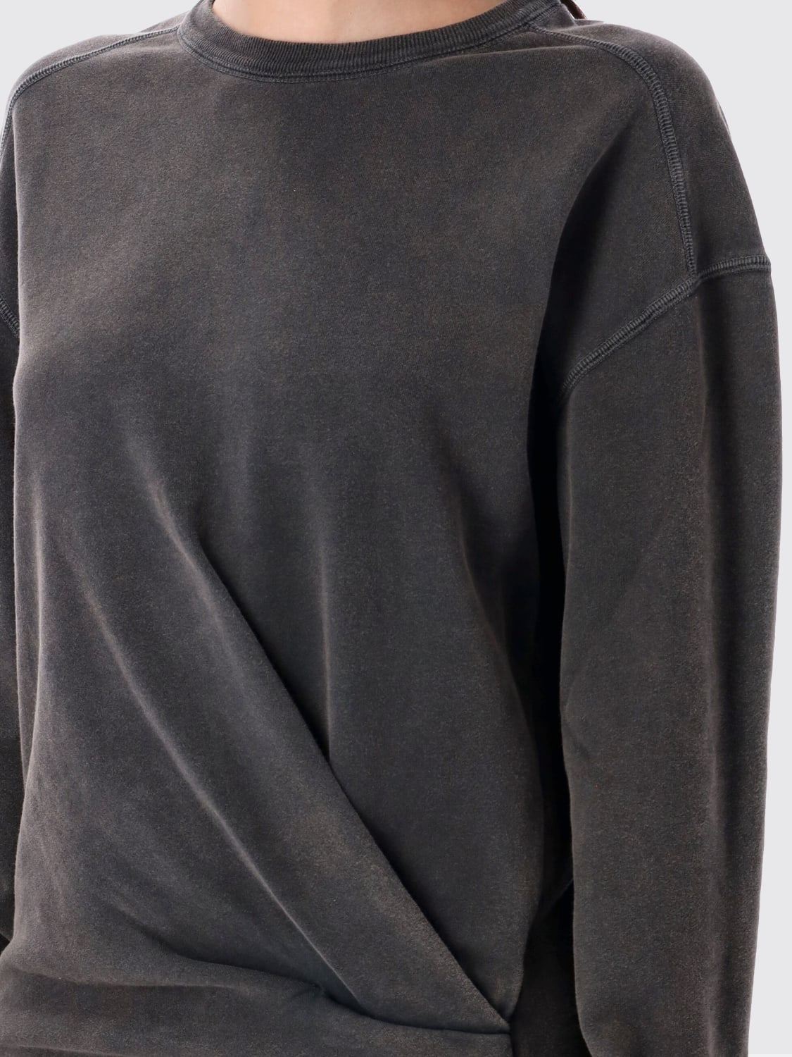 ISABEL MARANT ETOILE ABITO: Abito Isabel Marant Etoile in cotone , Nero - Img 3