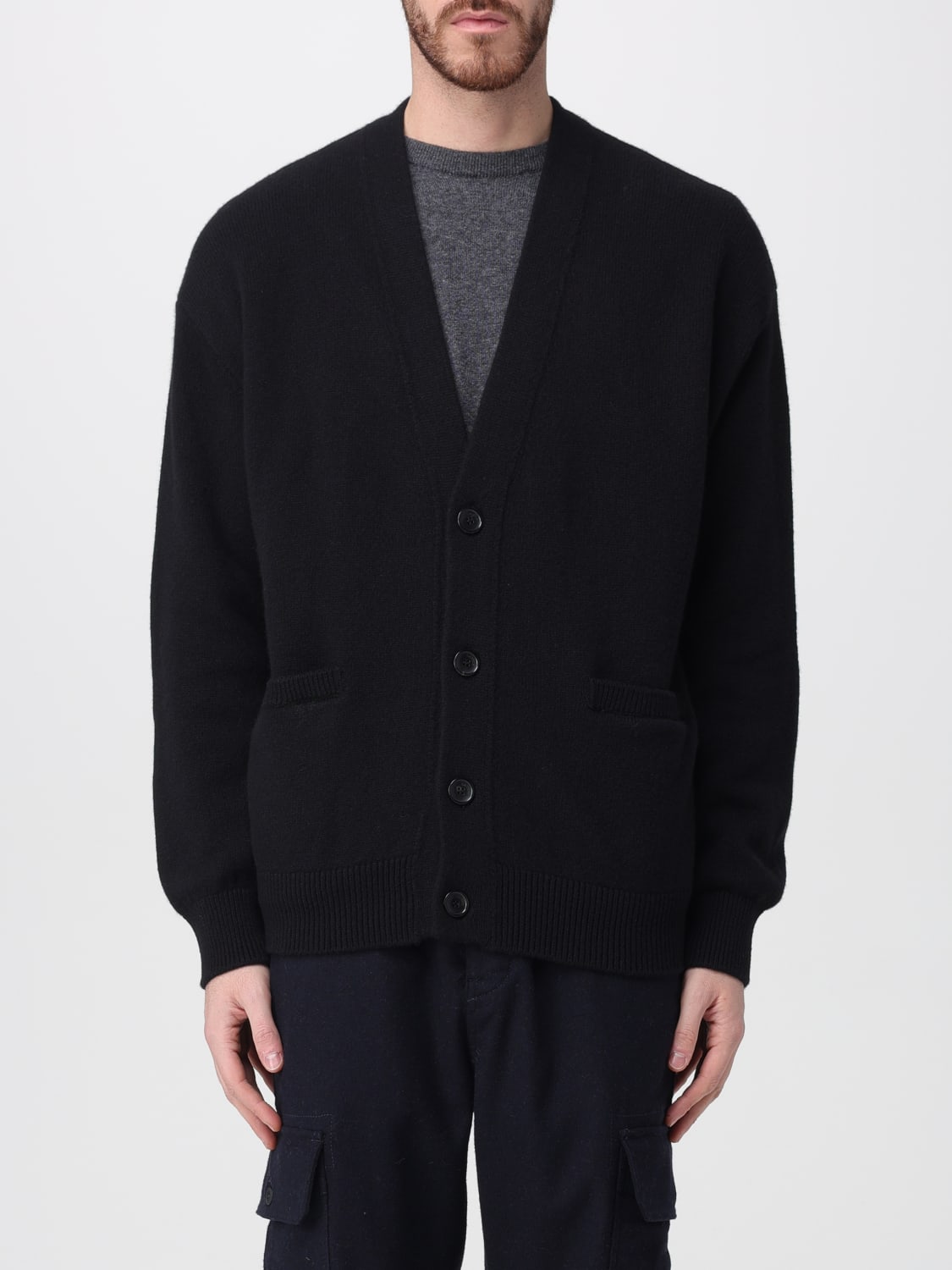 LANEUS SWEATER: Sweater men Laneus, Black - Img 1
