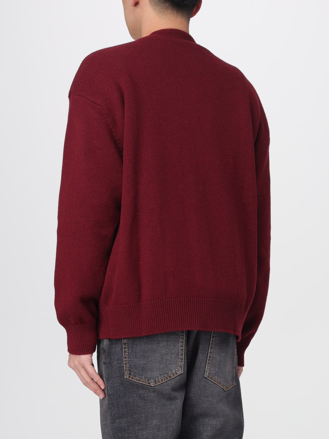 LANEUS SWEATER: Sweater men Laneus, Burgundy - Img 2