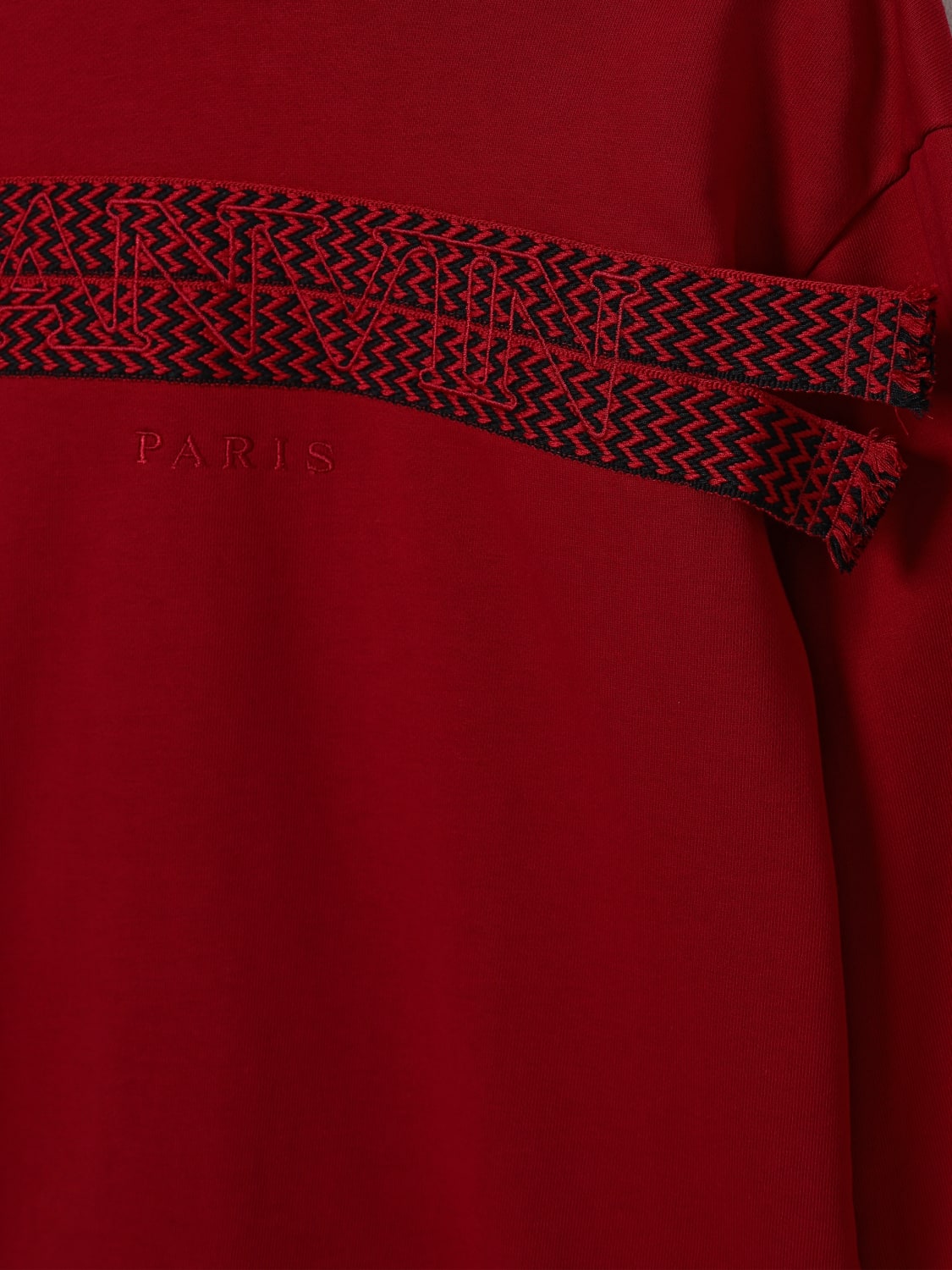 LANVIN SWEATER: Sweater kids Lanvin, Burgundy - Img 3