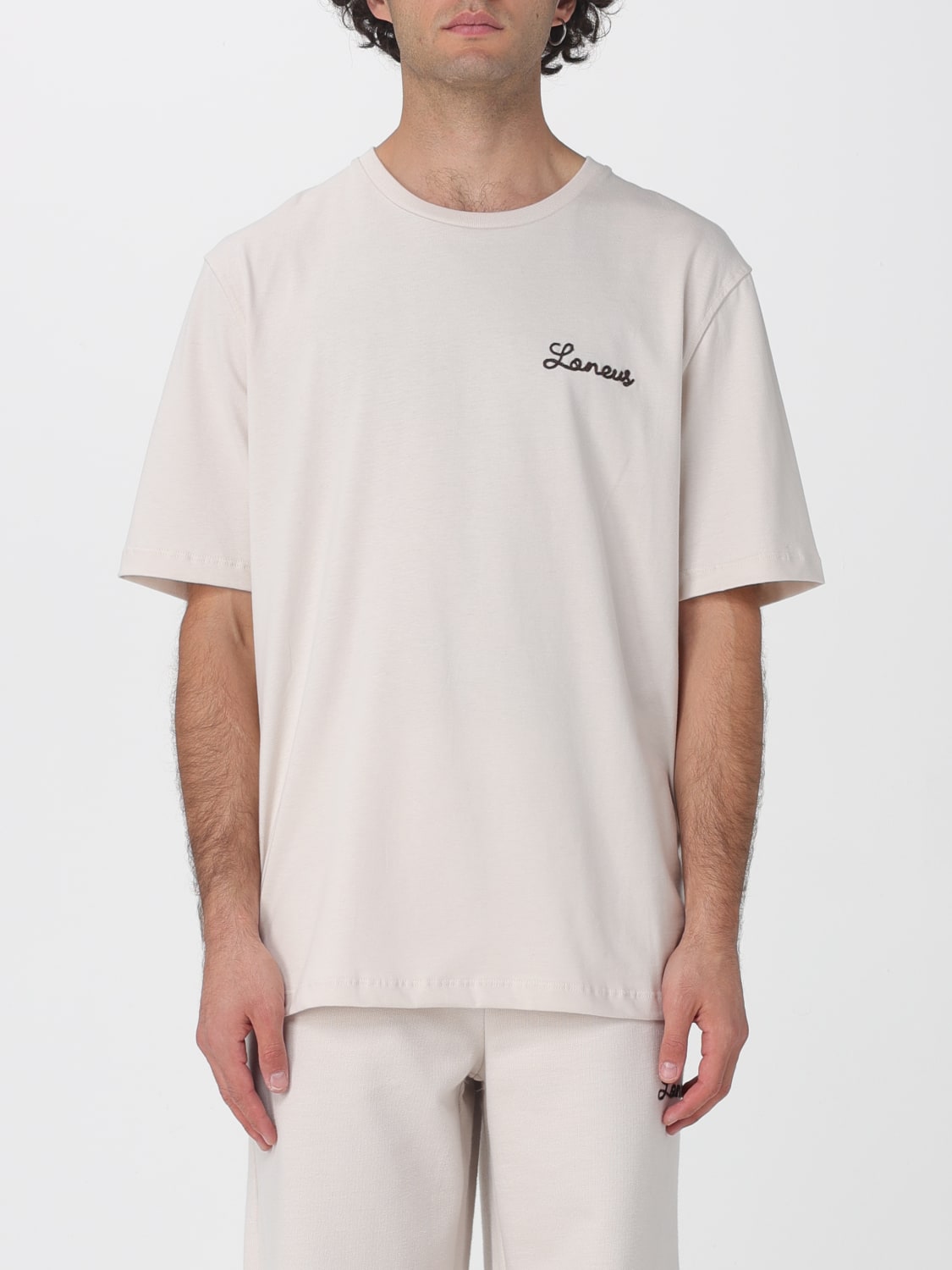 LANEUS T-SHIRT: T-shirt homme Laneus, Jaune Crème - Img 1