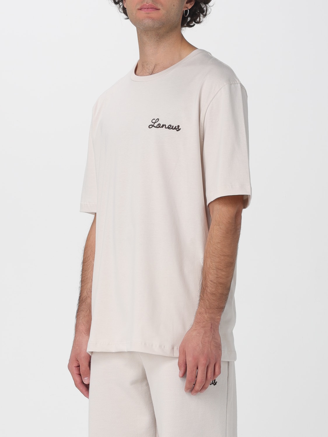 LANEUS T-SHIRT: T-shirt homme Laneus, Jaune Crème - Img 4