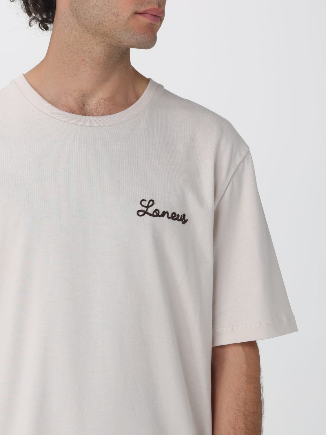 LANEUS T-SHIRT: T-shirt homme Laneus, Jaune Crème - Img 5