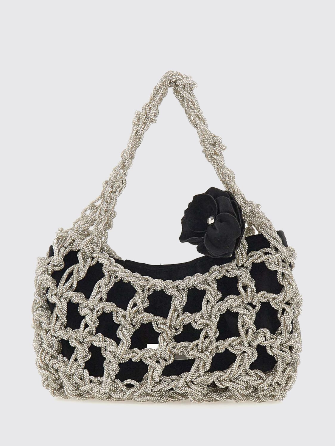 TWENTY FOURHAITCH HANDBAG: Shoulder bag woman Twenty Fourhaitch, Black - Img 1