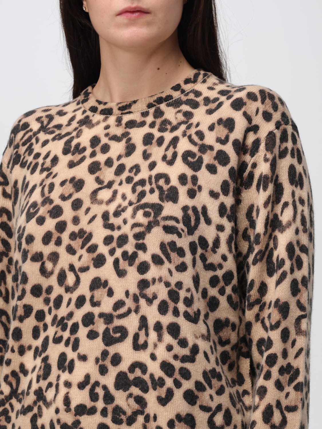 SEMICOUTURE 毛衣: 毛衣 女士 Semicouture, 印花/多色 - Img 3