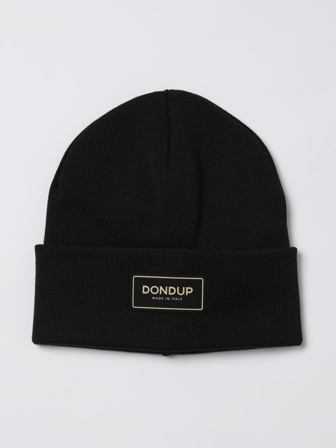 DONDUP GORRO: Gorro hombre Dondup, Negro - Img 1