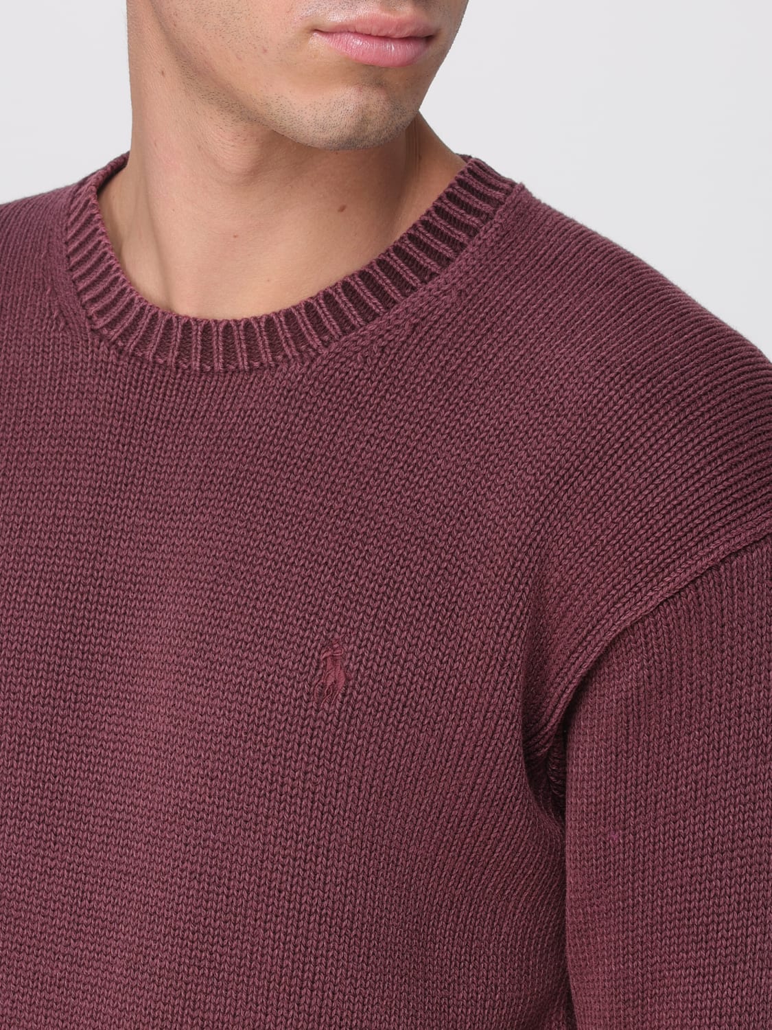 POLO RALPH LAUREN JERSEY: Jersey hombre Polo Ralph Lauren, Rojo - Img 3