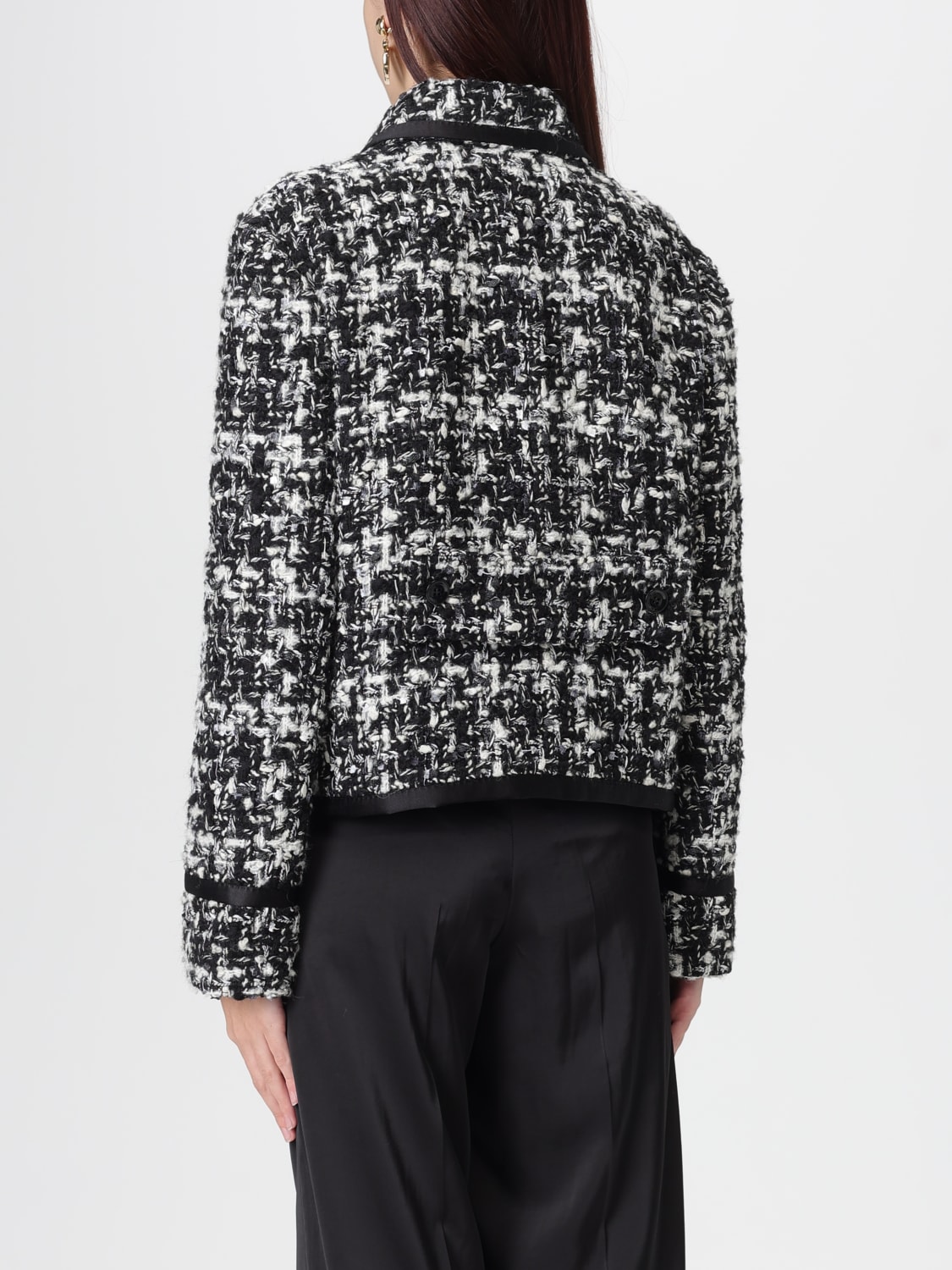 DOLCE & GABBANA VESTE: Blazer femme Dolce & Gabbana, Gris - Img 3