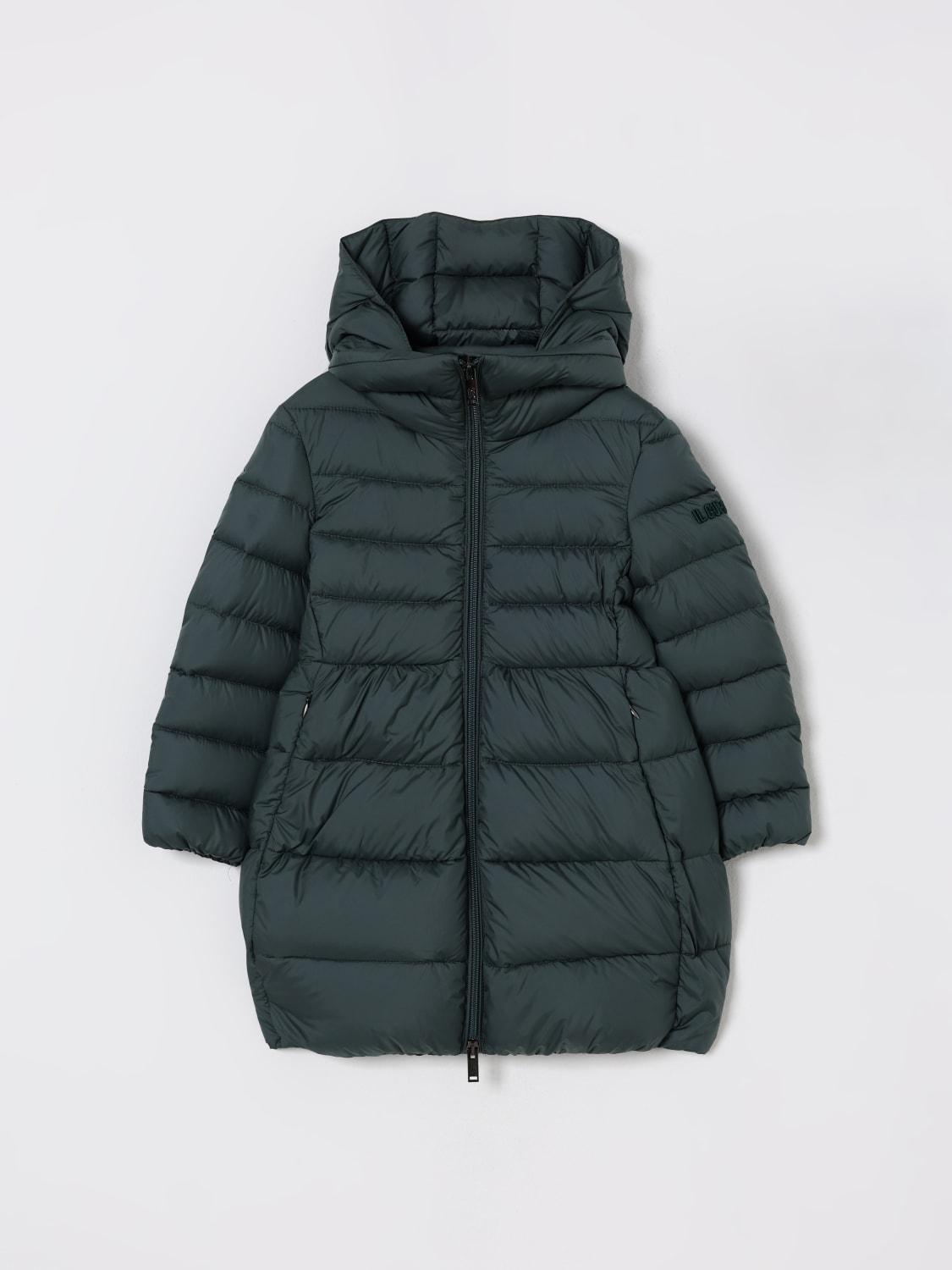 IL GUFO JACKET: Coat kids Il Gufo, Green - Img 1